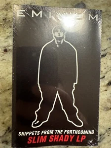 Eminem Slim Shady LP Sampler Cassette Sealed - Picture 1 of 6