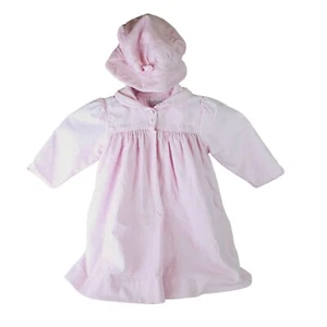 Vintage Petit Ami Baby Girl Pink Corduroy Swing Coat and Hat, Sz 18 Mo. - Picture 1 of 7