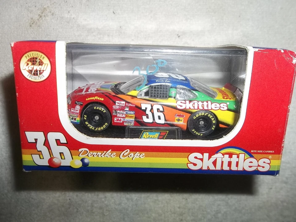 Revell 1997 NASCAR Diecast 1/64 Derrike Cope's #36 Skittles Pontiag Grand Prix - Image 1 of 1