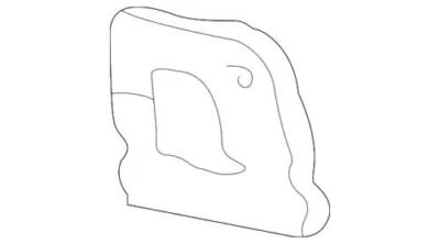 Genuine GM 2001-2005 Chevrolet GMC Interior Door Handle Assembly 15029903 - Image 1 of 2