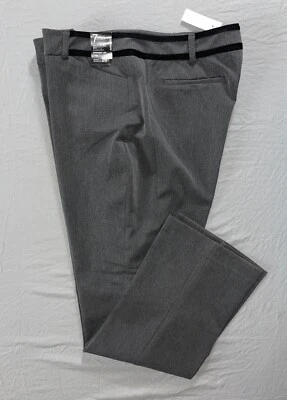 New York & Co 7th Avenue Straight Leg Bi-Stretch Chino Dress Pants. Women's 20. - Image 1 of 4