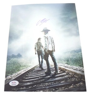 WALKING DEAD Chandler Riggs SIGNED 8X10 Photo PSA/DNA