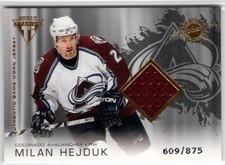 2003-04 Titanium Hobby Jersey #148 Milan Hejduk 609/875 *S2558