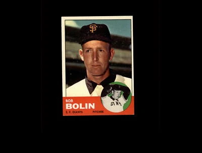 1963 Topps 106 Bobby Bolin EX-MT #D1,327193 - Image 1 of 2