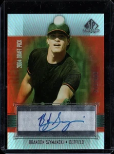 Brandon Syzmanski (Reds) 2004 SP Prospects Draft Picks RC Auto 271/400 Mint+ - Picture 1 of 2