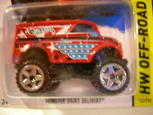 Hot Wheels Monster Dairy Delivery HW Off-Road Red