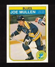 1982-83 JOE MULLEN #307 ROOKIE MINT OPC Blues HALL OF FAME Star NHL Hockey Card