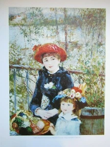 1975 Pierre Renoir DANS LA TERRASSE Art Print Spain - Picture 1 of 5