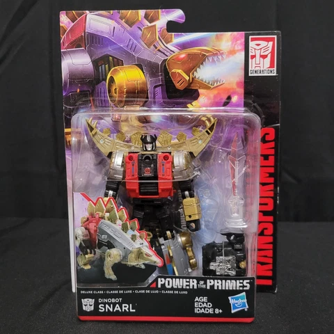 Transformers Power of the Primes POTP Deluxe Class Dinobot Snarl Cover