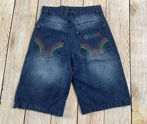 Coogi Y2K Boys Jean Denim Shorts Size 8  - Picture 1 of 6