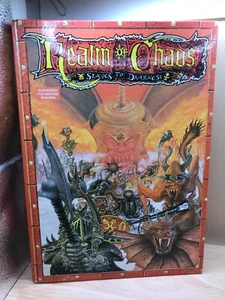 WFB Warhammer 3rd Edition Realms Of Chaos Slaves To Darkness Book Games Workshop - Picture 1 of 6