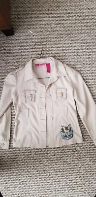 The Wonderful World Of Disney Girls 10/12 Tinker Bell Corduroy Jacket - Image 1 of 4