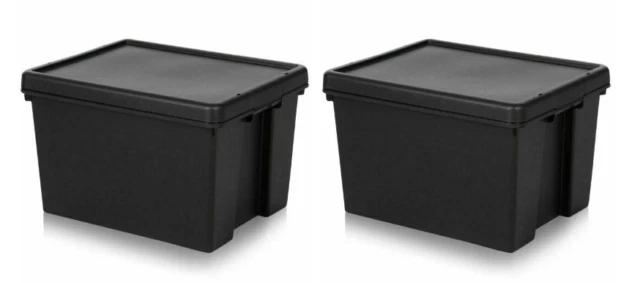 WHAM 445180/2 96L Storage Box with Lid