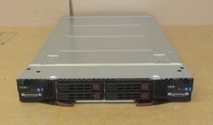 Supermicro SuperBlade SBI-7228R-T2X Dual Node Server 4x E5-2650v4 192GB Memory - Picture 1 of 7