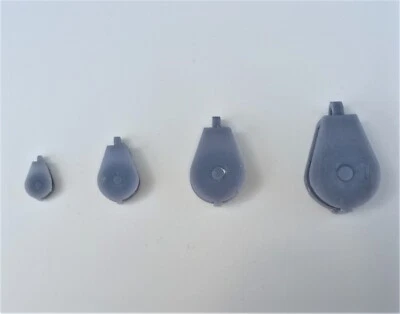 MMB Resin non functioning single pulley block. Various sizes. 10 pack. - Image 1 of 4