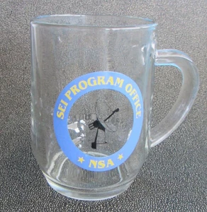 VERY RARE Collectible NSA NATIONAL SECURITY AGENCY SEI Program Office Mug Cup - Picture 1 of 5