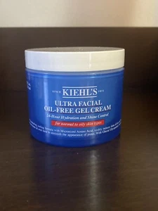 KIEHL'S Ultra Facial Oil-Free Gel-Cream 4.2 Oz Large Size 24 Hour, New & Sealed - Picture 1 of 5