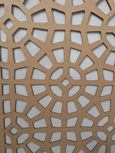 Wooden grille 6mm thick mdf decorative panel for radiator covers ,C3 pattern - Picture 1 of 7
