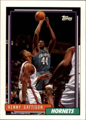 1992-93 Topps #21 Kenny Gattison - NM - Image 1 of 2