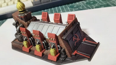 Red Alert 2 Game Soviet Union War Factory Model - Image 1 of 4