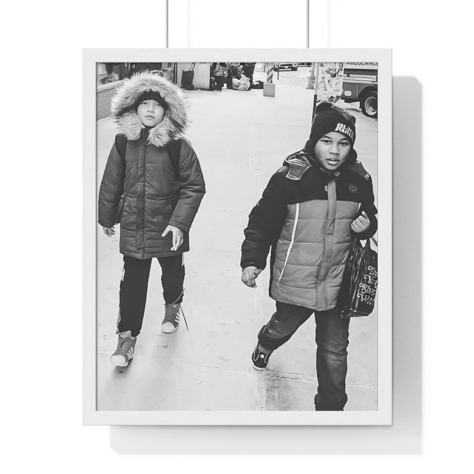 Impresión de bellas artes urbanas del Bronx | Arte de pared de fotografía callejera de Nueva York enmarcado 16x20 Foto 1 de 1