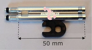 Tufo 50mm Vorventilverlängerer & Ventilkernwerkzeug (2 Extender pro Bestellung) - Bild 1 von 2