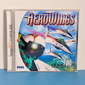 Aero Wings - Sega Dreamcast (DC) Videogame Complete Tested