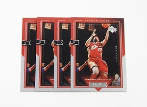 Lot of (4) 2004-05 Upper Deck All-Star Lineup LeBron James #13 - Imagen 1 de 2