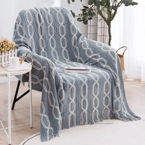 Throw Blanket for CouchSoft Cozy Knit Home Decor BlanketLightweight Decorative T - Picture 1 of 7