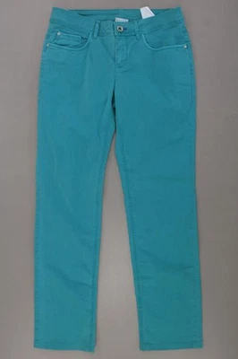 ✅ Street One pantaloni per le signore taglia 36/L34, S, 36 turchese di cotone ✅ - Imagen 1 de 4