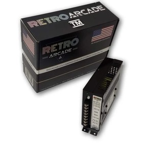 16A Arcade Switching Power Supply 110/220V w/-5 Jamma Multicade 8 Liner and more