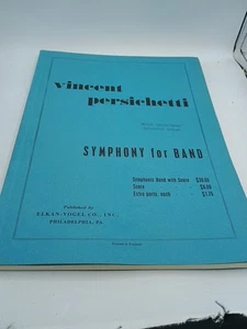 Vincent Persichetti Symphony For Band By Elkan Vogel Co Inc Phil. P A - Picture 1 of 9