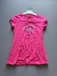 Elle Women’s T Shirt UK 10 Classic Pink Tee Simple Top Sport Logo Gym Athletic - Picture 1 of 8