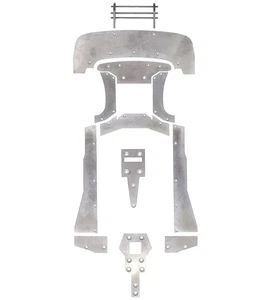 Alloy Front Bumper Guard & Protection Plates for Arrma 1/7 Felony & Infraction - Picture 1 of 3