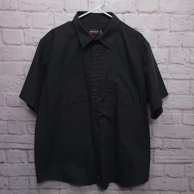 Jesse James Ropa de Trabajo Abotonada Para Hombre XL Exfoliante Mecánico Utilidad Capas Mínimo Foto 1 de 4