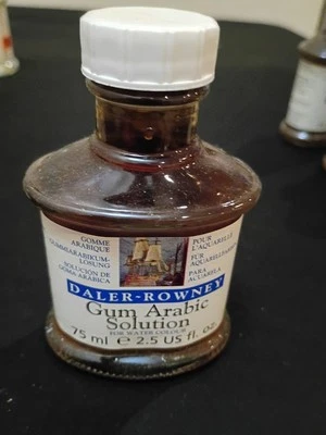 Daler-Rowney Gum Arabic Solution For Water Colour- 2.5 fl oz. jar 75ml - Image 1 of 2