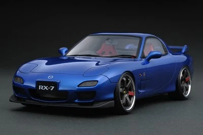 1/18 Mazda Rx-7 Fd3S Sprit Ra Blue Ignition Model Ig0201 - Image 1 of 4