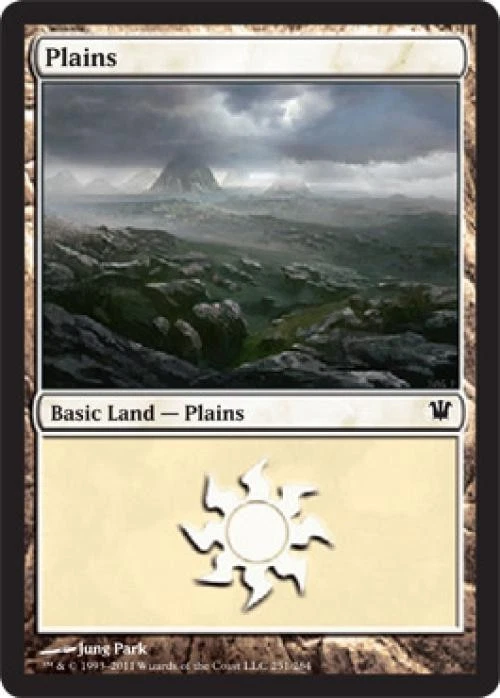Plains (251) -Foil Medium Play MTG Innistrad - Image 1 of 1
