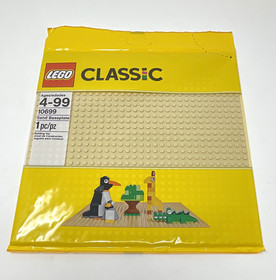New LEGO Classic Sand Baseplate 10699 1-Piece Polybag Ages 4-99