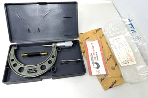 Mitutoyo Bügelmessschraube 103-140 OM-100 75-100mm 0,01mm Japan - Bild 1 von 24