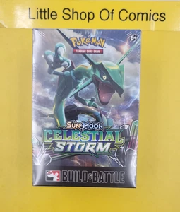 Pokemon Sun & Moon Celestial Storm Build & Battle PreRelease Kit Sealed TCG - Picture 1 of 15