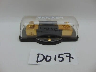New Open Box Kicker Car Audio Fuse 150 Amp Fuse Gold Old School Clear - Image 1 of 4