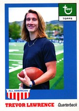 2021 Topps x Trevor Lawrence - BASE CARDS #s 1-50 ONLINE EXCLUSIVE - U Pick