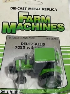 ERTL Deutz Allis 7085 w/ Duals Green Farm Tractor, 1/64, NIB - Picture 1 of 2