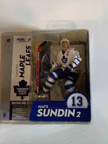 Mcfarlane NHL Series 9 Mats Sundin Toronto Maple Leafs White Jersey Figurine Cover