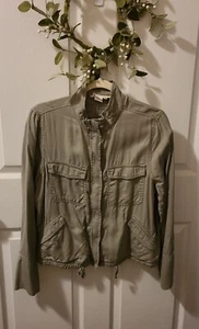 C & C California 100% Lyocell Jacket, Olive Green, Sz M - Picture 1 of 6
