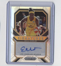 Erica Wheeler 2021 WNBA Panini Prizm Silver Certified Autograph Auto Card