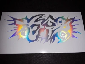 Hanabie Logo 花冷え Band J-Rock Holo Foil Silver Sticker Vinyl Decal Waterproof! - Picture 1 of 13