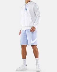 Nike Sportswear Club Short Light Marine blue White Men's Size Medium BV2721-548 - Picture 1 of 3