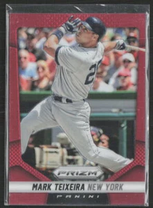 2014 Panini Prizm #53 Mark Teixeira Red Prizm /25 - Picture 1 of 2